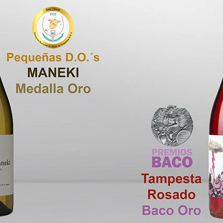 Dos nuevas medallas de Oro para los vinos Tampesta